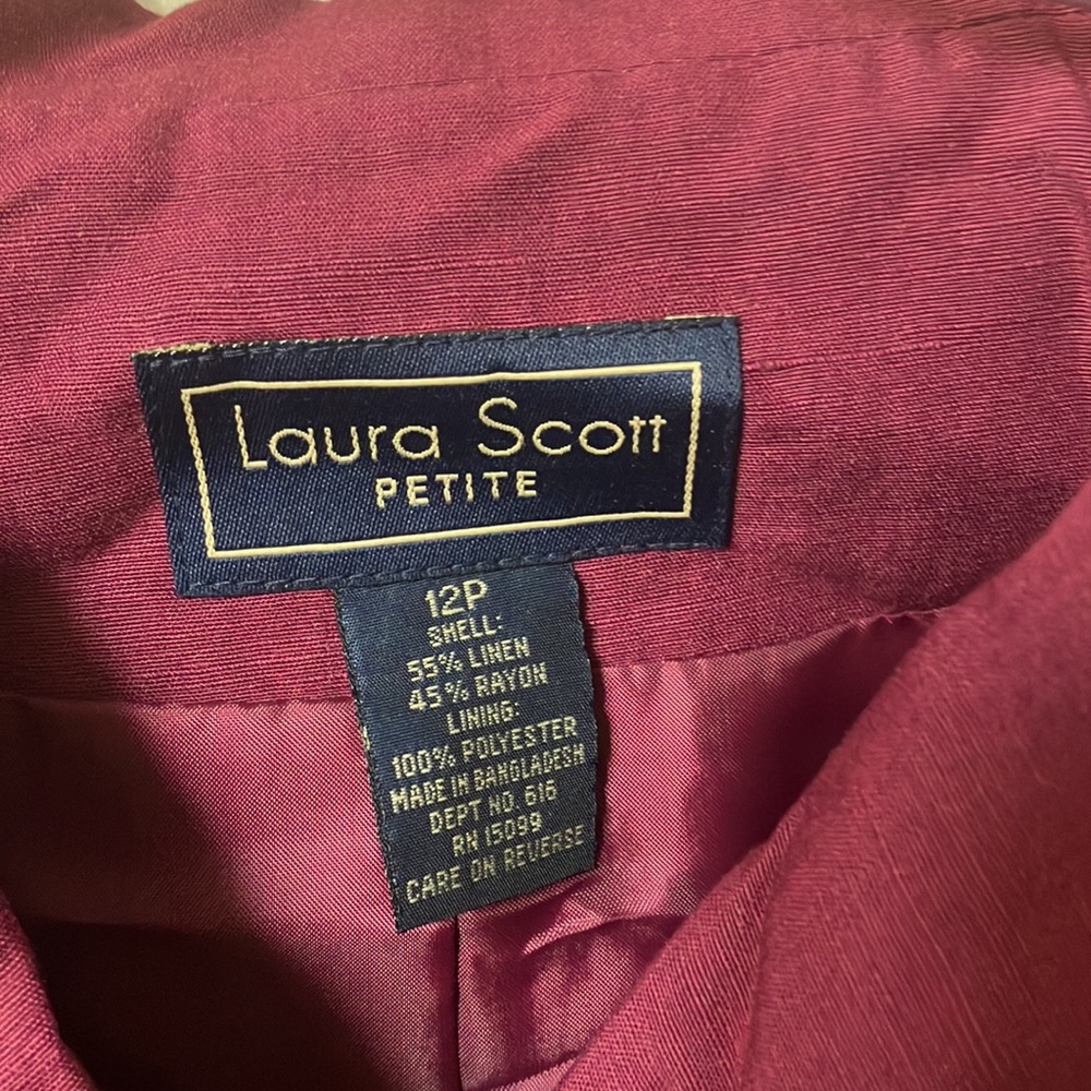 FINAL MARKDOWN Laura Scott spring jacket 12p - Picture 2 of 3